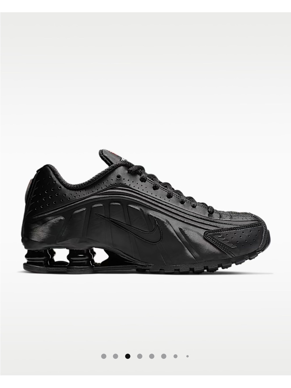 NWT NIKE WOMENS Shox Running Shoe - Black